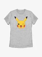 Pokémon Pikachu Big Face Womens T-Shirt