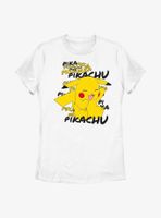 Pokémon Pikachu Cracks A Joke Womens T-Shirt