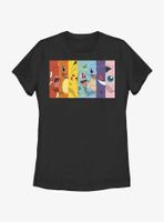 Pokémon Poke Rainbow Womens T-Shirt