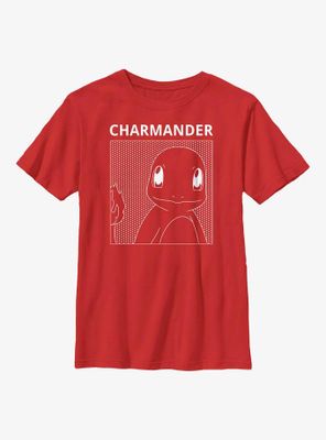 Pokémon Charmander Comic Box Youth T-Shirt