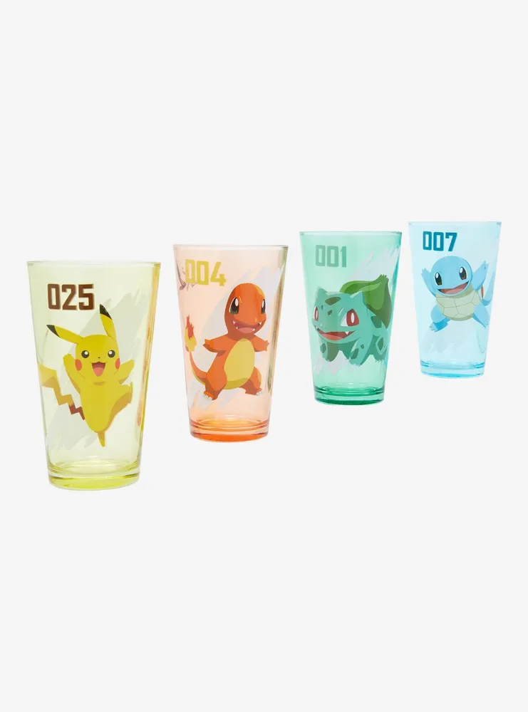 Pokémon Portrait Pint Glass Set