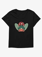 Namaste Frog Girls T-Shirt Plus