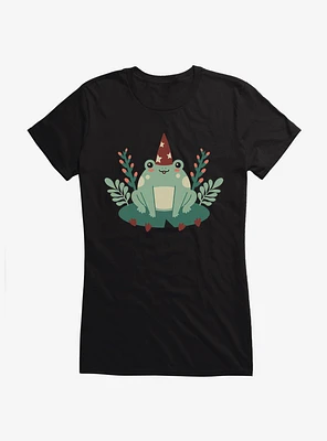 Bleh Wizard Frog Girls T-Shirt
