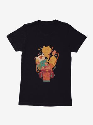 Adventure Time Bear Party Womens T-Shirt