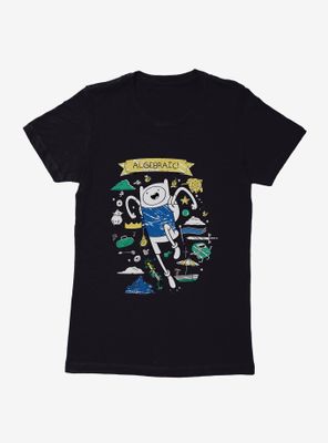 Adventure Time Finn Algebraic Womens T-Shirt