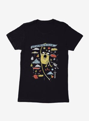Adventure Time Jake Party Started Womens T-Shirt