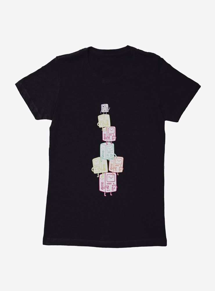 Adventure Time BMO Silhouette Womens T-Shirt