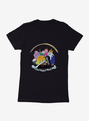 Adventure Time Group Smiling Womens T-Shirt