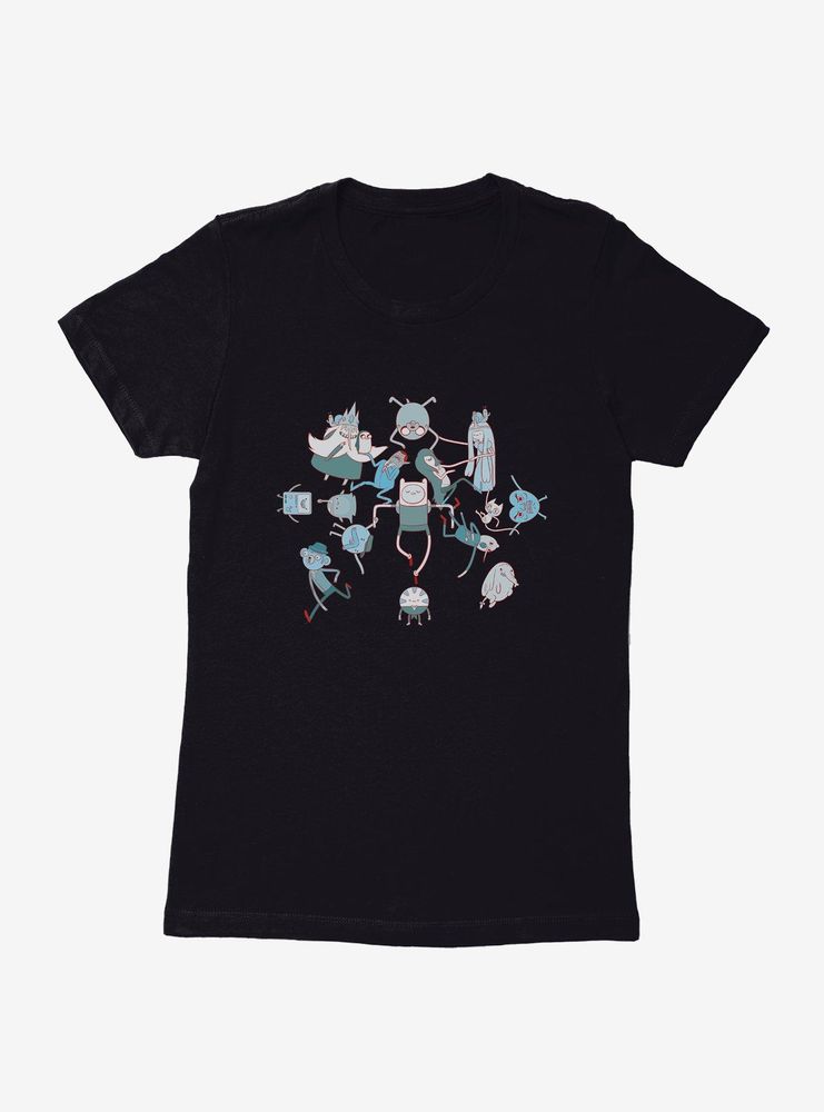 Adventure Time Intertwining Arms Womens T-Shirt