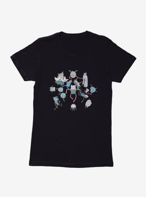 Adventure Time Intertwining Arms Womens T-Shirt