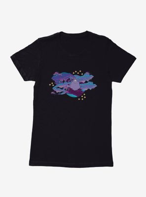 Adventure Time LSP Clouds Womens T-Shirt