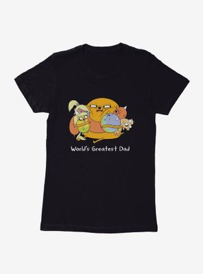 Adventure Time World's Greatest Dad Womens T-Shirt