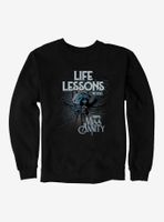 Crypt TV Life Lessons With Miss Annity Sweatshirt
