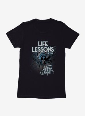 Crypt TV Life Lessons With Miss Annity Womens T-Shirt