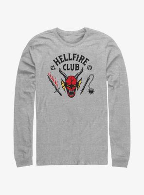 Stranger Things Hellfire Club Long-Sleeve T-Shirt