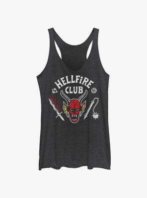 Stranger Things Hellfire Club Womens Tank Top