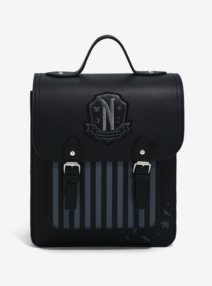 Wednesday Nevermore Academy Mini Backpack