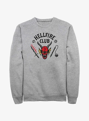 Stranger Things Hellfire Club Logo Sweatshirt