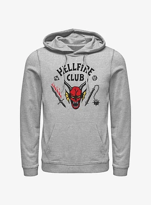 Stranger Things Hellfire Club Logo Hoodie