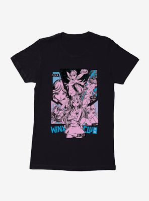 Winx Club Comic Fairies Womens T-Shirt