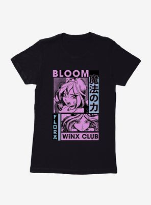 Winx Club Flora & Bloom Comic Womens T-Shirt