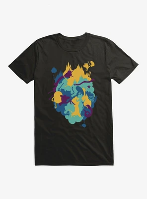 Adventure Time Colorblock Silhouettes T-Shirt
