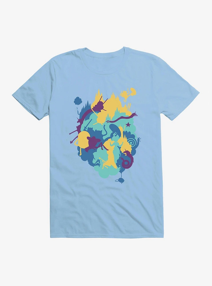 Adventure Time Colorblock Silhouettes T-Shirt