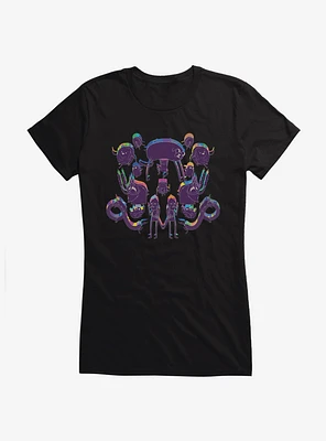 Adventure Time Acid Colorblock Girls T-Shirt