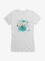 Adventure Time BMO Manual Girls T-Shirt