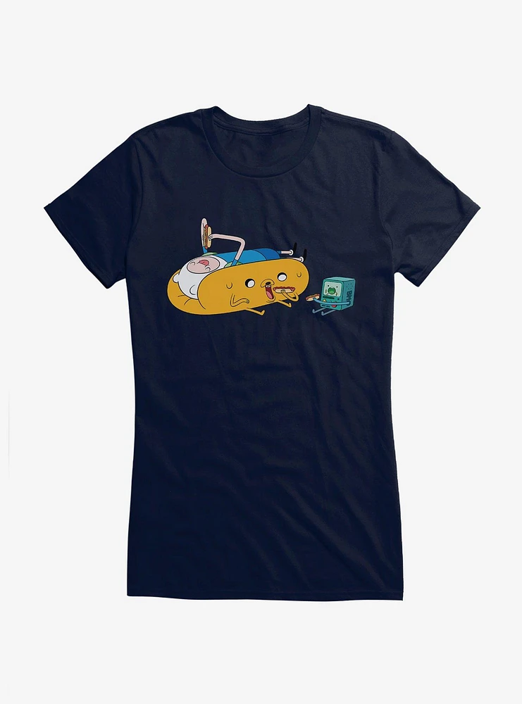 Adventure Time Hot Dogs Girls T-Shirt