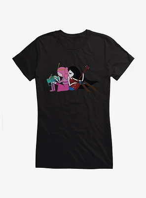 Adventure Time Princess And Vampire Queen Girls T-Shirt