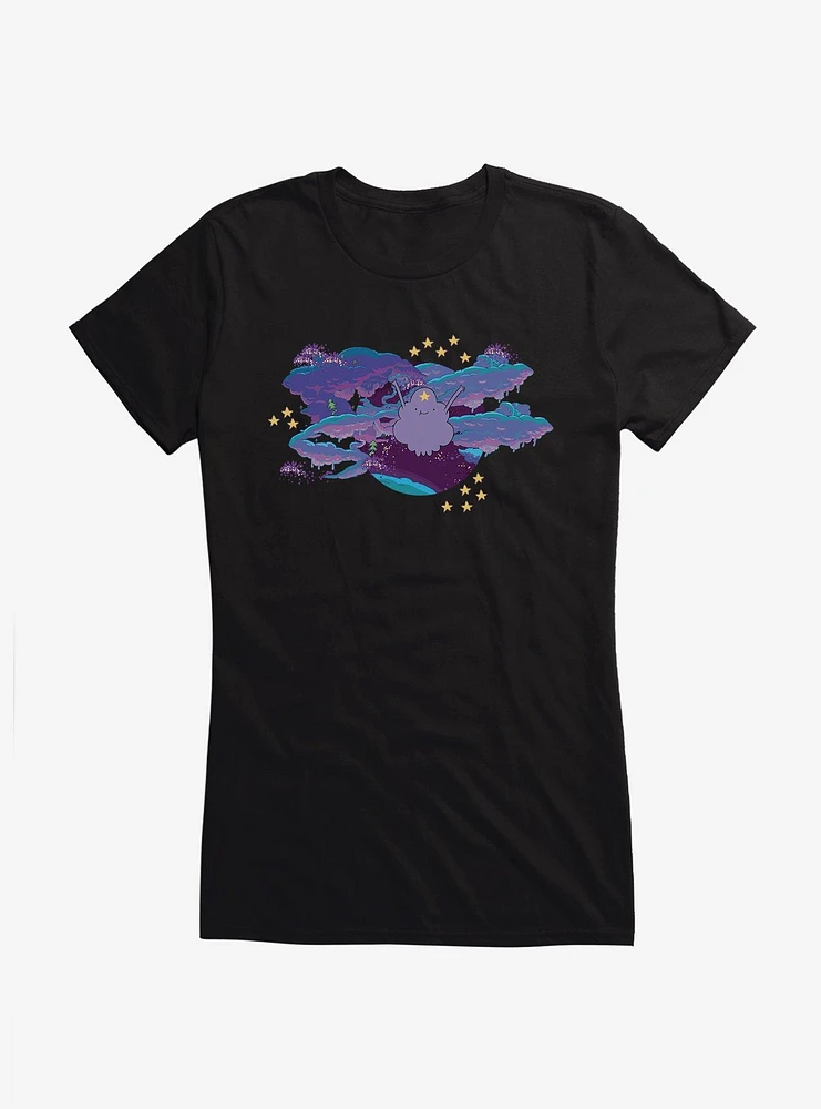 Adventure Time Starry Night LSP Girls T-Shirt