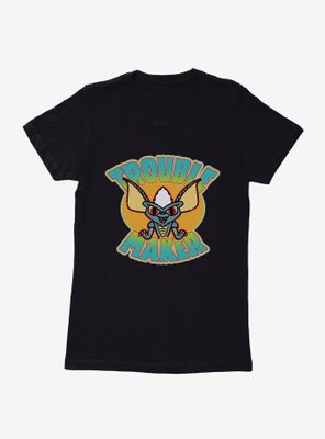 Gremlins Chibi Stripe Trouble Maker Womens T-Shirt