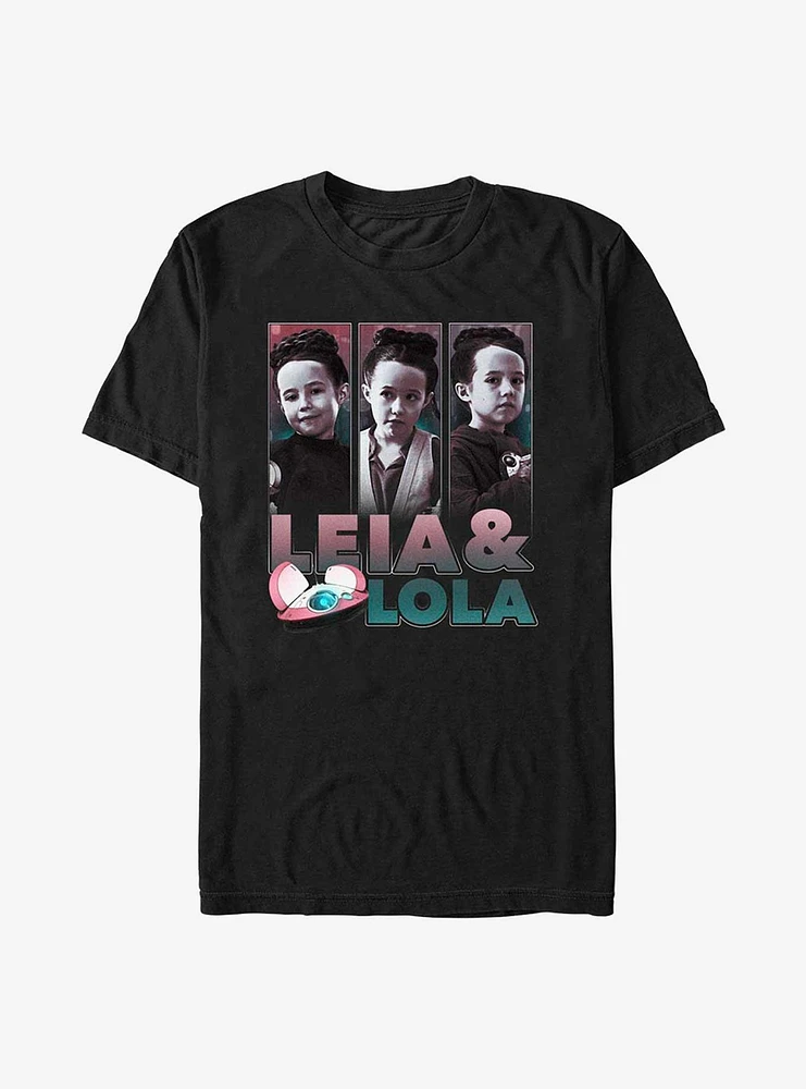 Star Wars Obi-Wan Kenobi Leia & Lola Panels T-Shirt