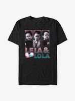 Star Wars Obi-Wan Kenobi Leia & Lola Panels T-Shirt