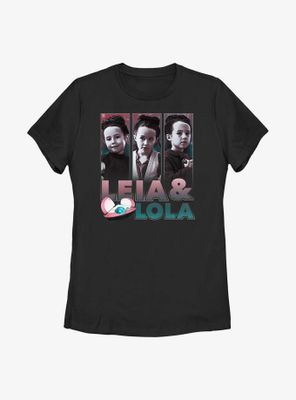 Star Wars Obi-Wan Kenobi Leia & Lola Panels Womens T-Shirt