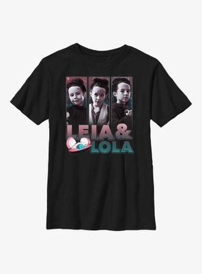 Star Wars Obi-Wan Kenobi Leia & Lola Panels Youth T-Shirt