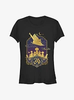 Disney Aladdin & Jasmine Flying 30th Anniversary Girls T-Shirt