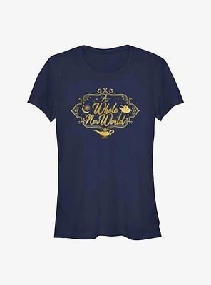 Disney Aladdin A Whole New World Girls T-Shirt