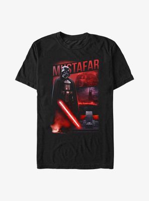 Star Wars Obi-Wan Kenobi Mustafar Darth Vader T-Shirt