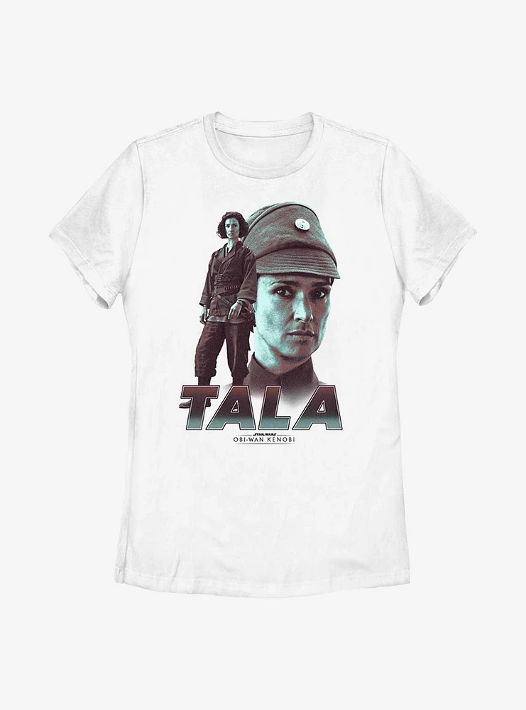 Star Wars Obi-Wan Kenobi Tala Rebel Womens T-Shirt