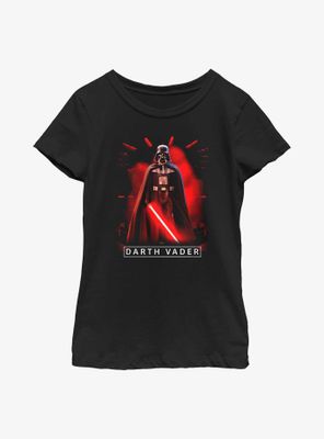 Star Wars Obi-Wan Kenobi Darth Vader Alive Youth Girl T-Shirt