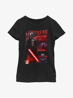 Star Wars Obi-Wan Kenobi Mustafar Darth Vader Youth Girl T-Shirt