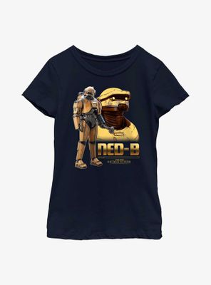 Star Wars Obi-Wan Kenobi NED-B Droid Youth Girl T-Shirt