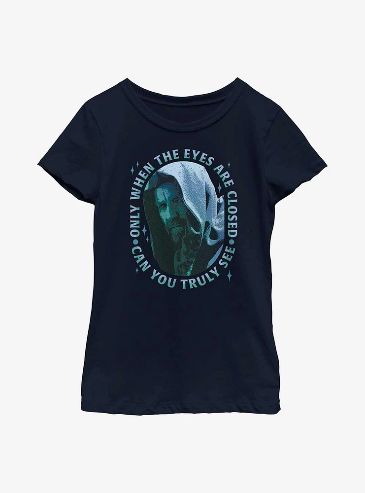 Star Wars Obi-Wan Kenobi You Truly See Youth Girl T-Shirt