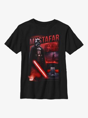 Star Wars Obi-Wan Kenobi Mustafar Darth Vader Youth T-Shirt