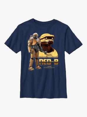 Star Wars Obi-Wan Kenobi NED-B Droid Youth T-Shirt