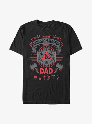 Dungeons And Dragons Dungeon Master Dad T-Shirt
