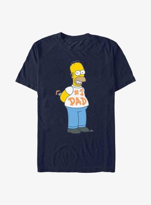 The Simpsons Number 1 Dad Homer T-Shirt