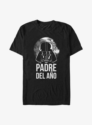 Star Wars Vader Padre Del Ano T-Shirt